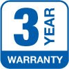 3 Years Warranty