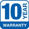 10 Years Warranty