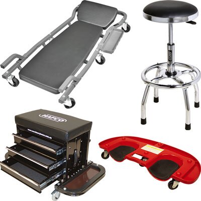 Mechanics Seats, Creepers & Stools