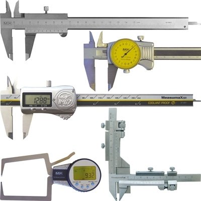Calipers - Digital, Dial, Vernier