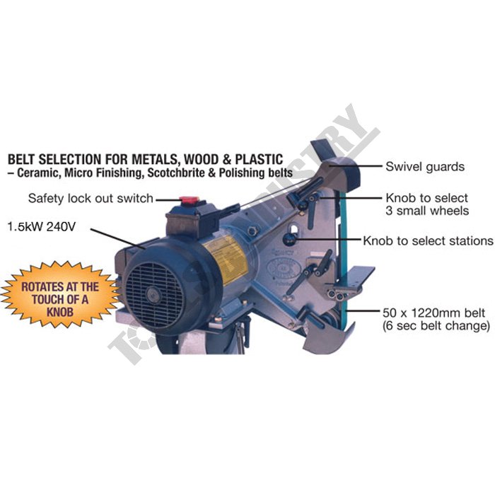 Radius master deals belt grinder