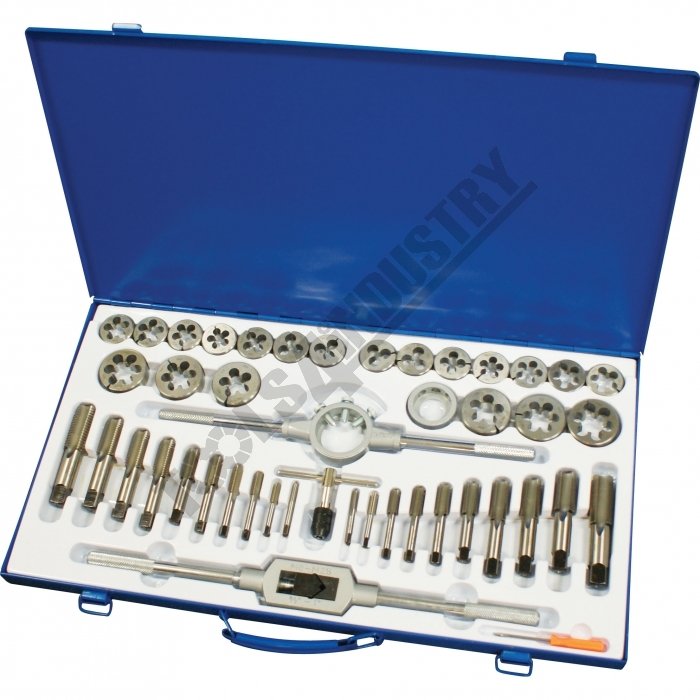 T016 - T016 Metric HSS Tap & Die Set - 45 Piece | t4i.co.nz