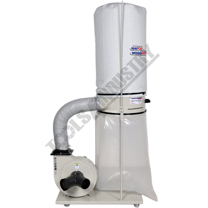 1.5HP DC3 Portable Dust Collector with 1 Micron Bag