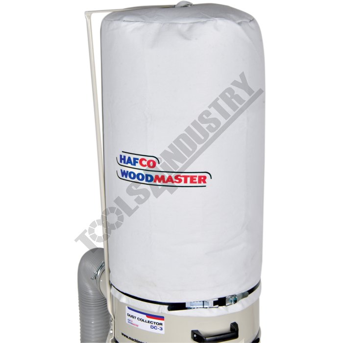 1.5HP DC3 Portable Dust Collector with 1 Micron Bag